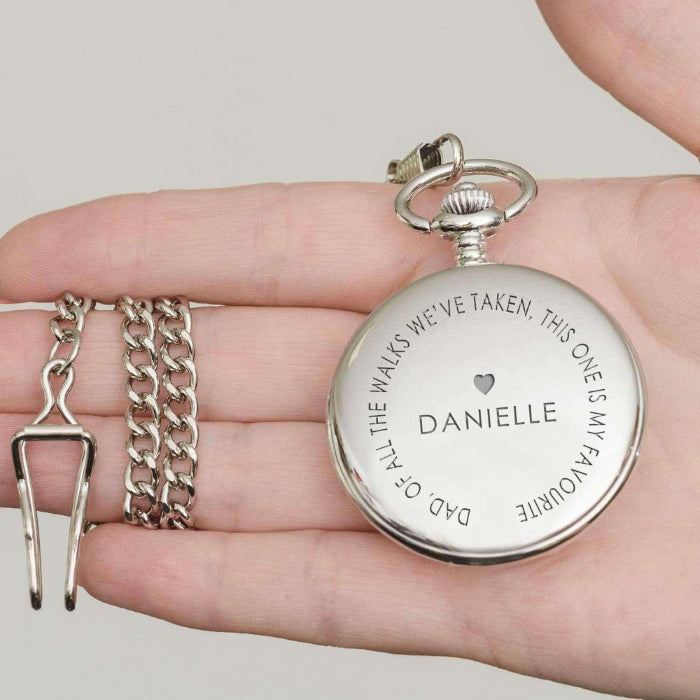Dad Of All The Walks Pocket Watch - Father Of The Bride