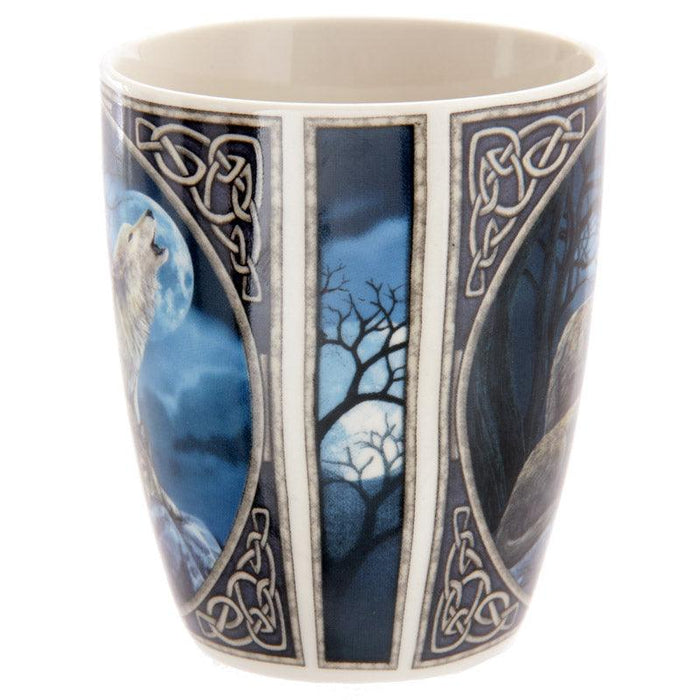 Lisa Parker New Design Howling Wolf Porcelain Mug