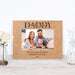 Engraved Best Ever Dad / Daddy Wooden Photo Frame