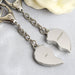 Personalised Two Hearts Keyring - Myhappymoments.co.uk