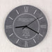 Personalised Time Is Not Measured By Clocks But By Moments Slate Clock - Myhappymoments.co.uk