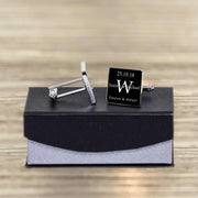 Personalised Forever & Always Cufflinks - Myhappymoments.co.uk