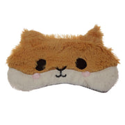Plush Hamster Eye Mask