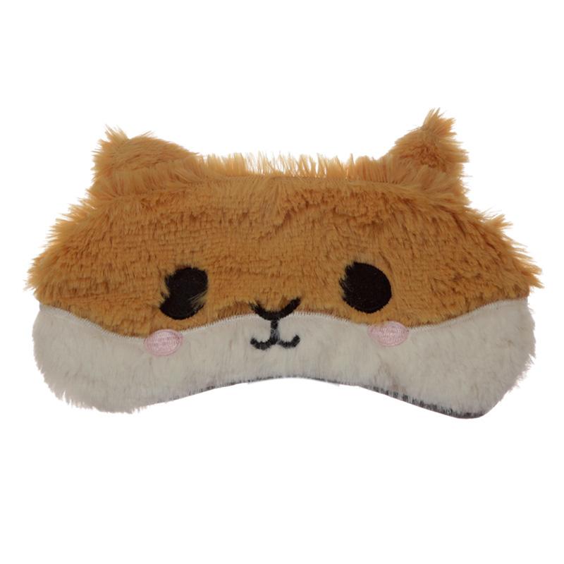 Plush Hamster Eye Mask
