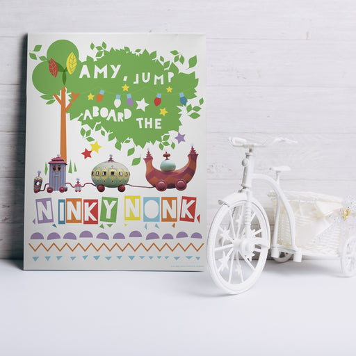 Personalised Ninky Nonk In The Night Garden Canvas - Myhappymoments.co.uk