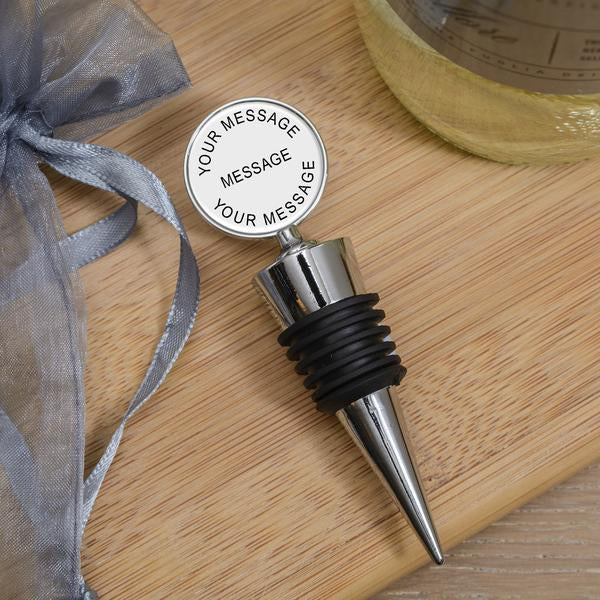 Personalised Bottle Stopper - Any Message