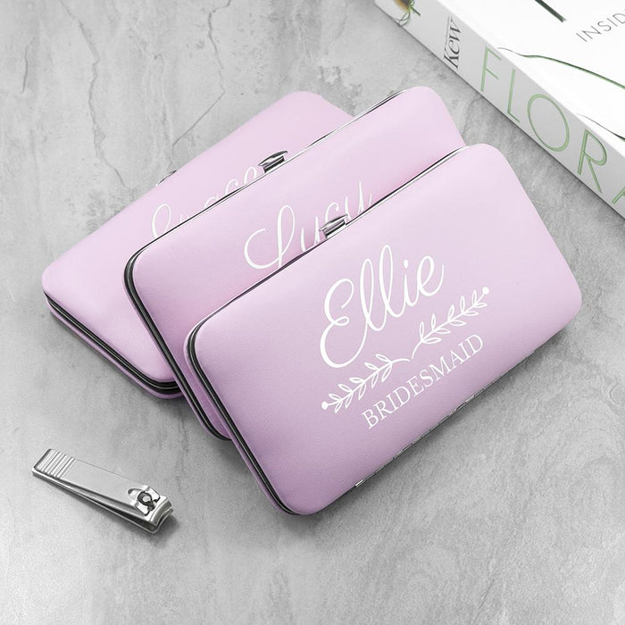 Personalised Bridal Party Manicure Set