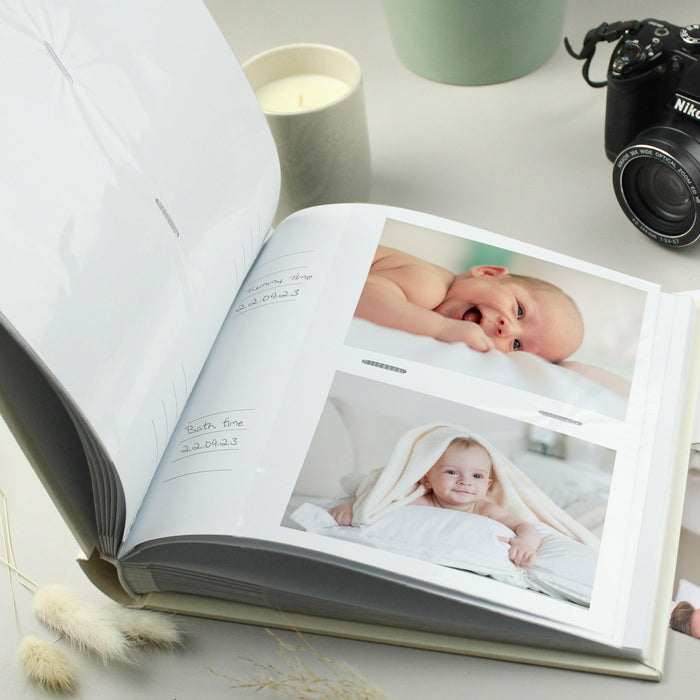 Personalised Baby Bunny Square Photo Album