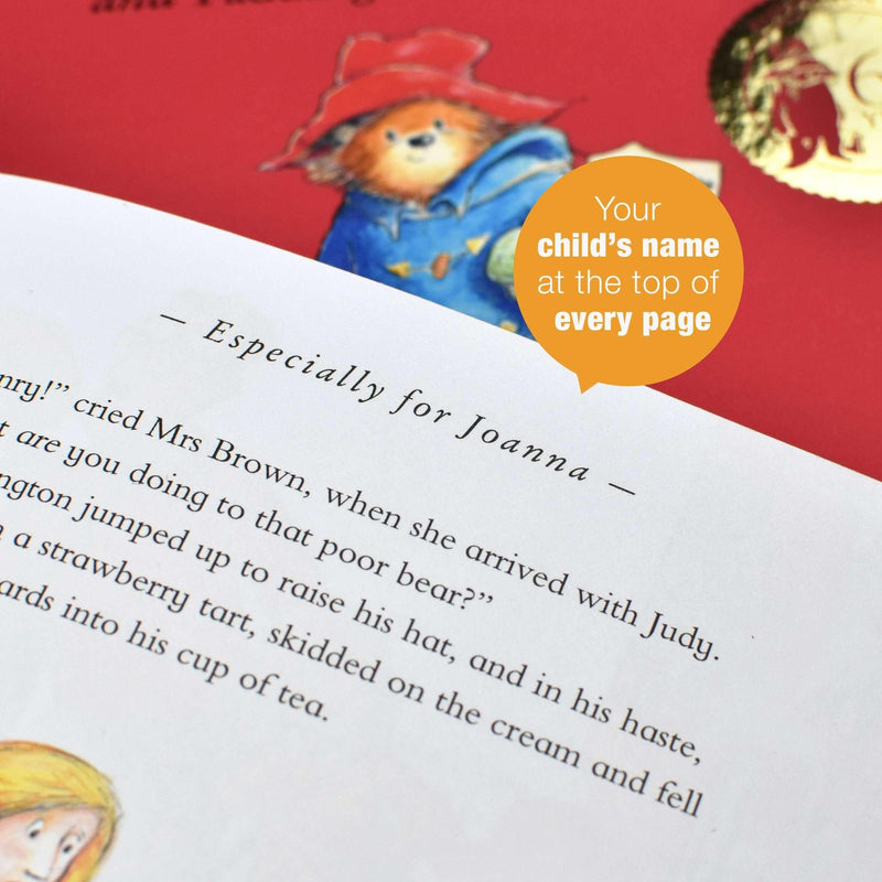 Personalised Paddington Bear Story Book - Myhappymoments.co.uk