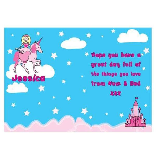 Personalised Princess Card - Myhappymoments.co.uk
