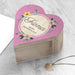 Personalised Mother's Day Heart Trinket Box - Myhappymoments.co.uk