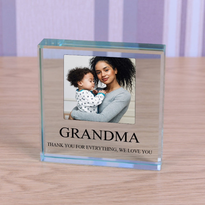 Personalised Photo Gift Plaque - Any Message