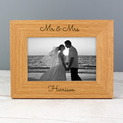 Custom Photo Frame 4x6 - Any Text Engraving 