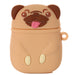 Mopps Pug Wireless Earphone Silicone Case Cover