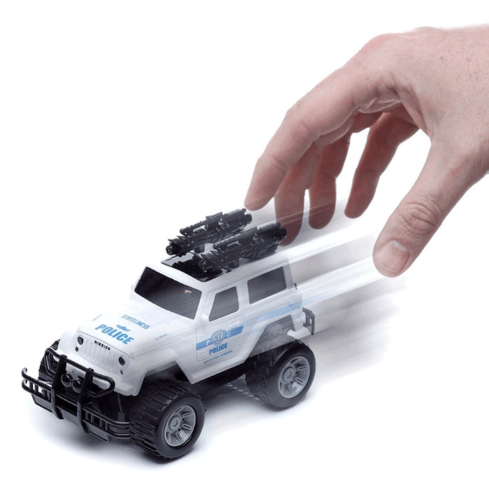 Friction 4x4 Police Car Light & Sound Toy