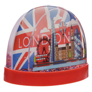 London Union Jack Large Glitter Snow Storm Globe
