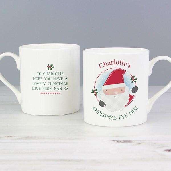 Personalised Santa Claus Christmas Mug - Myhappymoments.co.uk