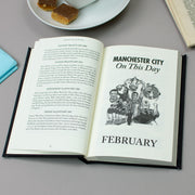 Personalised Manchester City On This Day Book