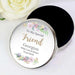 Personalised Floral Watercolour Round Trinket Box - Myhappymoments.co.uk