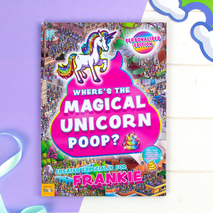 Personalised Where’s the Magical Unicorn Poop Book