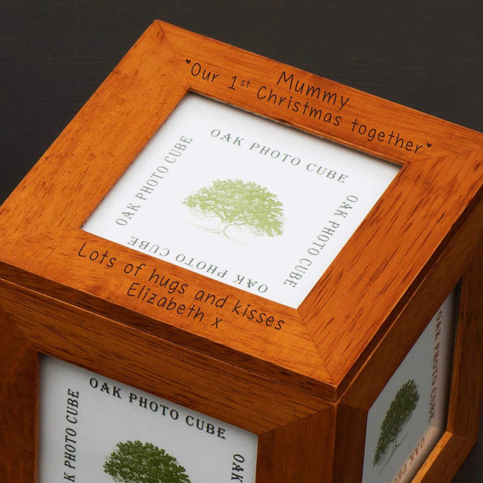 Personalised Mummy Our 1st Christmas Together Photo Frame Box - Myhappymoments.co.uk