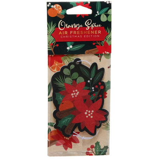Orange Spice Christmas Festive Floral Air Freshener