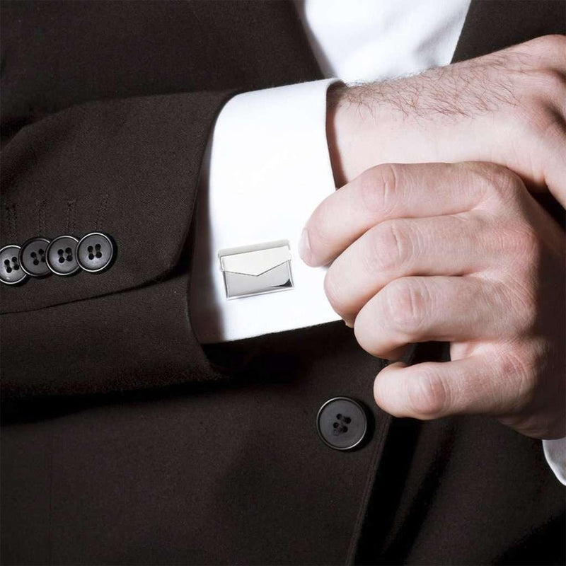 Personalised Father of the Bride Forever Your Little Girl Envelope Cufflinks - Myhappymoments.co.uk