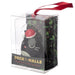 Feline Festive Christmas Cookie Cat Lip Balm Hanging Christmas Decoration Gift Box with Ribbon