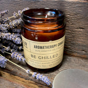 Aromatherapy Soy Wax Candle - Be Chilled - Lavender and Fennel