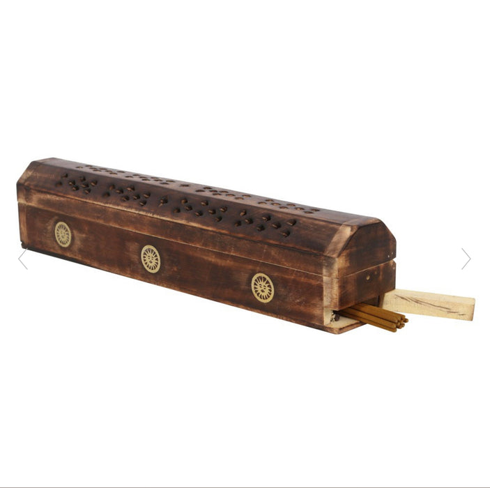 Sun Wooden Patchouli & Orange Incense Box Set