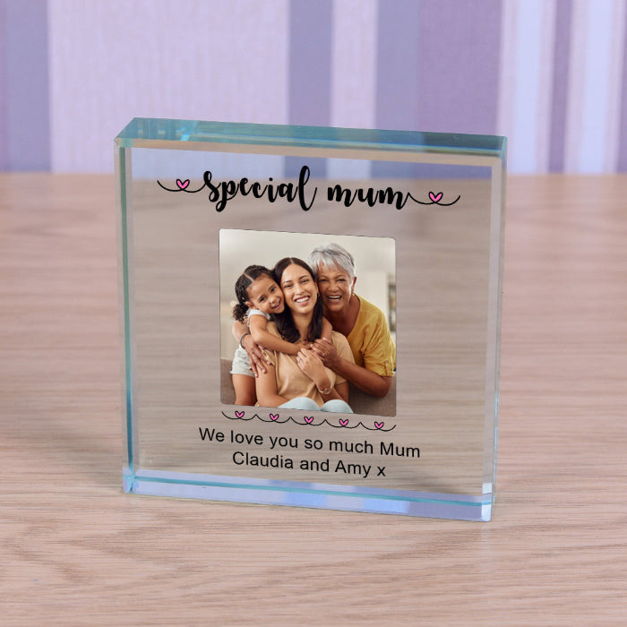 Personalised Special Mum Photo Gift Plaque