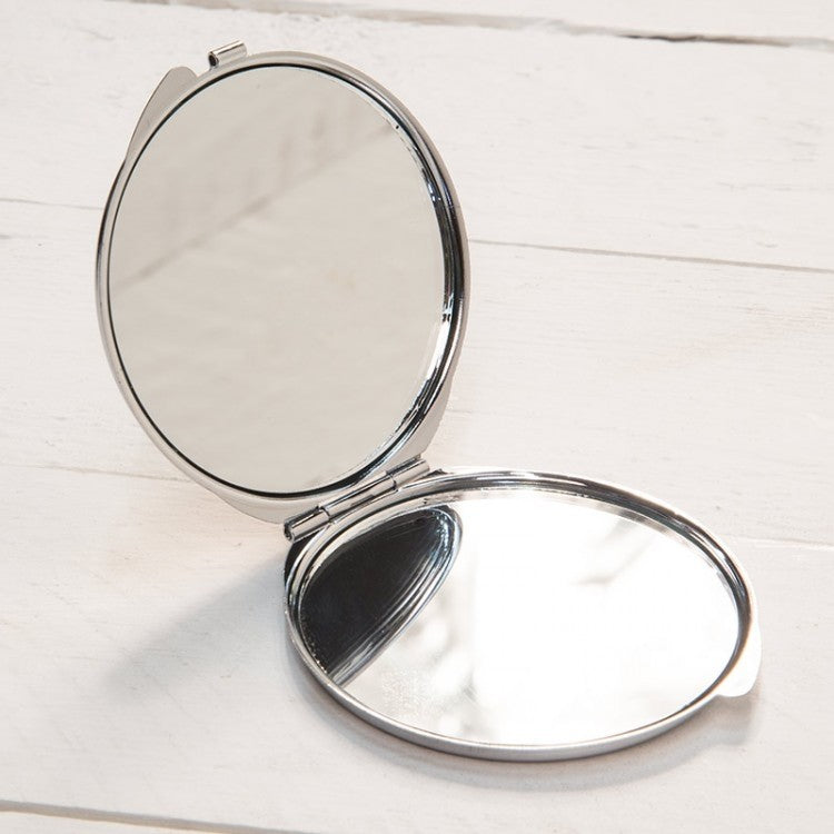 Personalised You’ll Always Have A Pizza My Heart Compact Mirror - Myhappymoments.co.uk