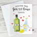 Personalised You’re The Gin to My Tonic Card - Myhappymoments.co.uk