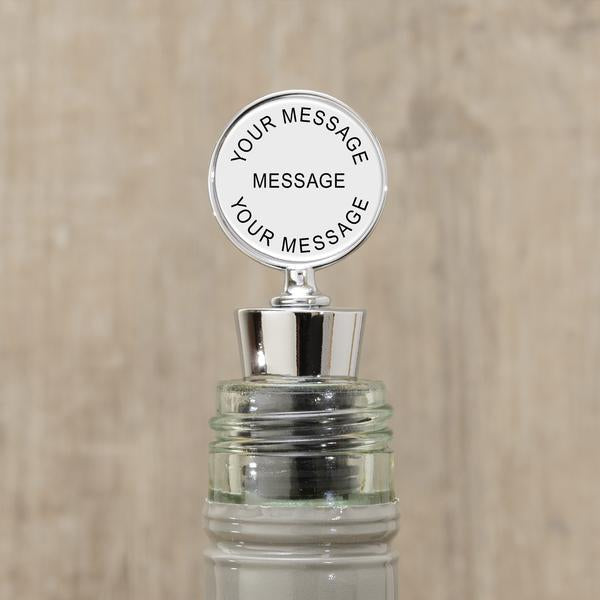 Personalised Bottle Stopper - Any Message