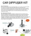 Aromatherapy Car Diffuser Kit - Auto Wheel - 30mm