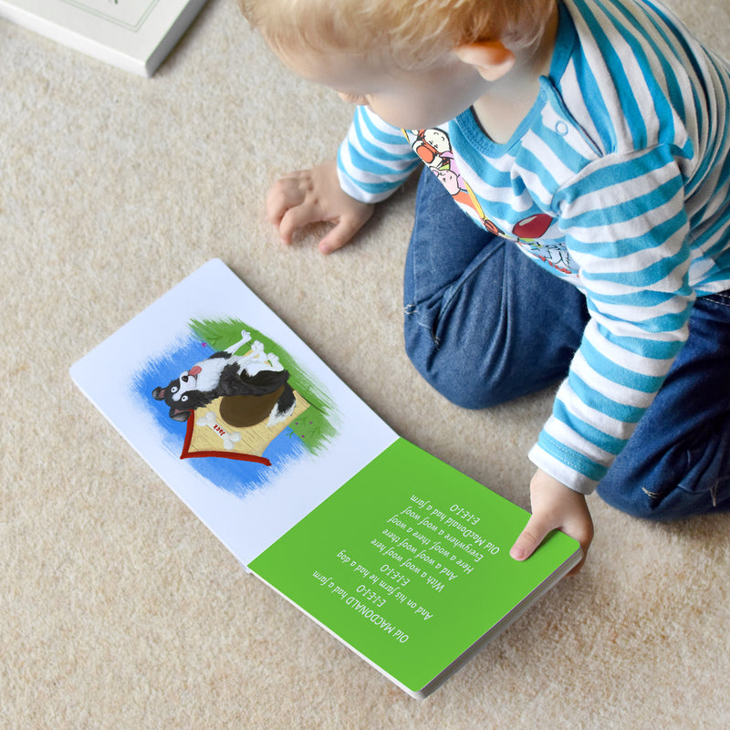 Personalised Old Macdonald Sound Book - Myhappymoments.co.uk
