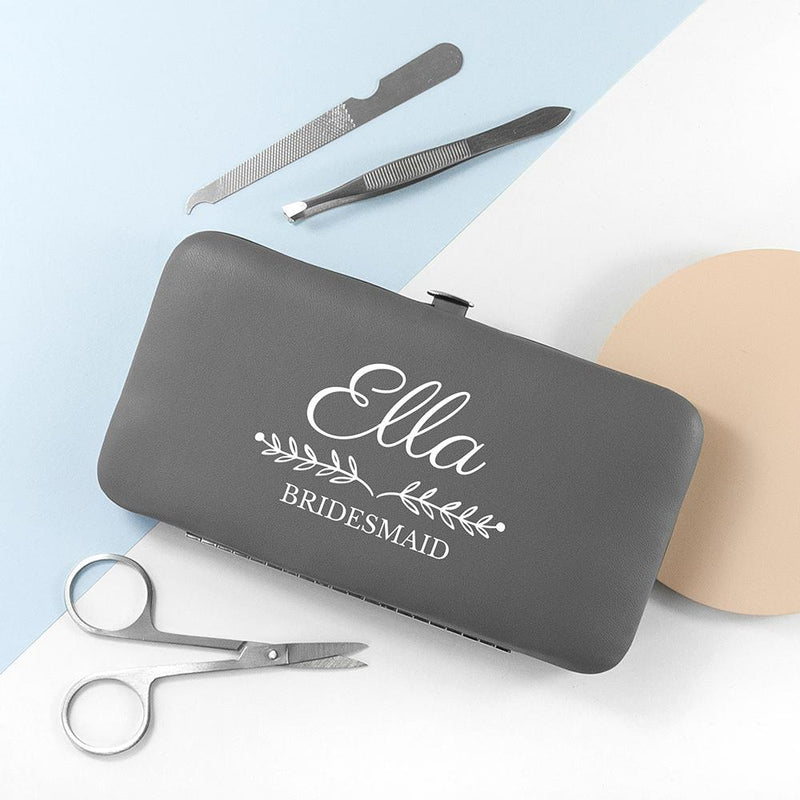 Personalised Bridal Party Manicure Set