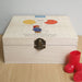 Personalised Paddington Bear Balloon Hinged Memory box
