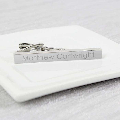 Personalised Tie Clip - Myhappymoments.co.uk