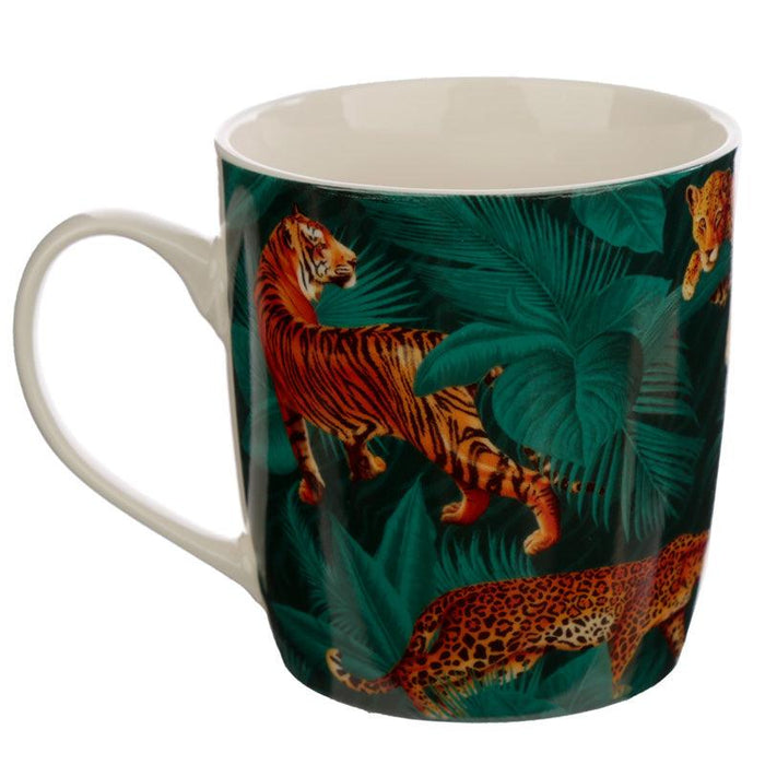 Novelty Tiger & Leopard Big Cat Mug