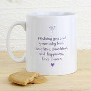 Personalised Baby Shower Umbrella Mug - Myhappymoments.co.uk