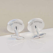 Engraved Hidden Message Cufflinks - Myhappymoments.co.uk