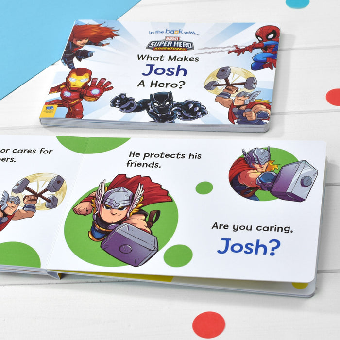 What Makes Me a Hero Marvel Board Book - Myhappymoments.co.uk