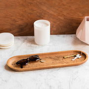 Personalised Special Location Map Wooden Concierge Tray