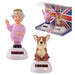 Queen and Corgi Solar Powered Dashboard Toy Set - Myhappymoments.co.uk