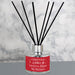 Personalised Christmas Wishes Reed Diffuser