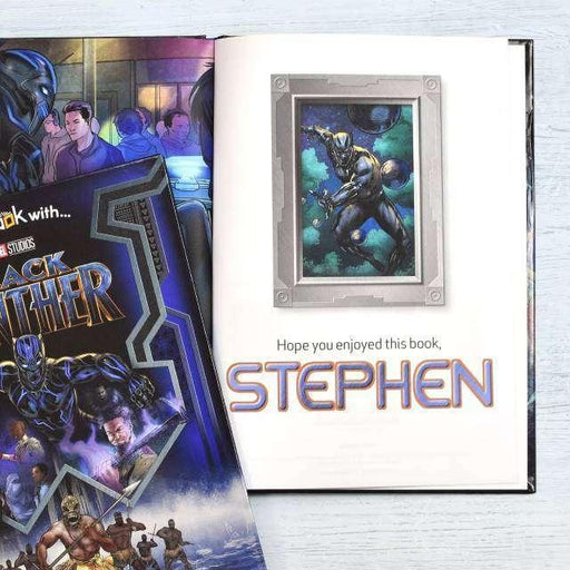 Personalised Marvel's Black Panther Book - Myhappymoments.co.uk