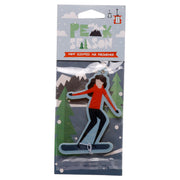 Snowboarding Mint Scented Car Air Freshener