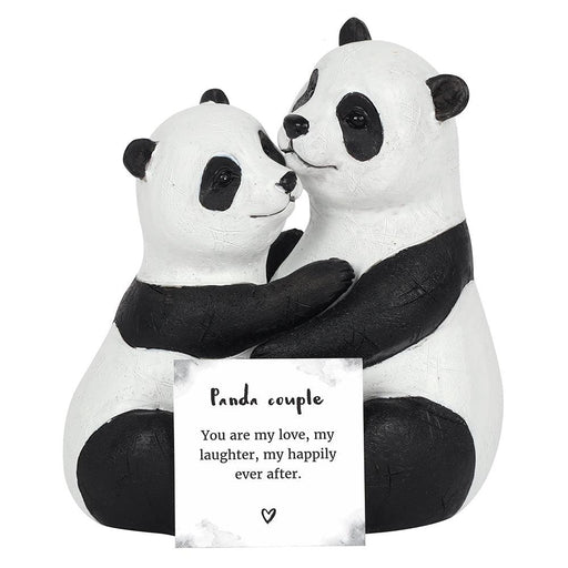 Panda Couple Ornament | Wedding Anniversary Gift