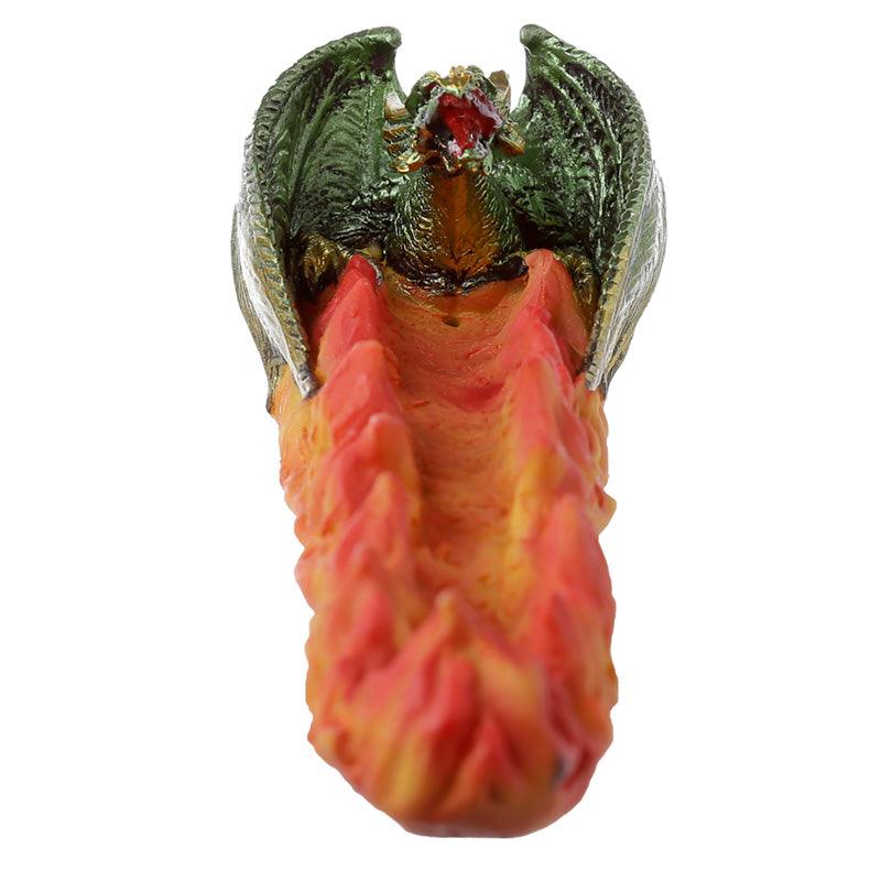 Green Dragon Volcano Ashcatcher Incense Stick Burner